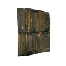 New (5) LOT OF 5 EBONY HEADPLATE OVERLAY FOR GUITAR MANDOLIN COMBO 8" X 3-3/4" EX2321Z for DIY Arts Craft Project Sign by PrM