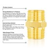 TAILONZ PNEUMATIC 1/2" BSP Male Pipe Hex Nipple, Brass Pipe