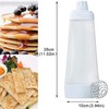 RROAD Hand Dough Dispenser, Pancake Dough Mixing Bottle Dispenser Cupcake