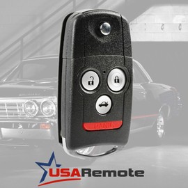 fits 2007 2008 Acura TL Flip Key Fob Keyless Entry Remote (OUCG8D-439H-A)