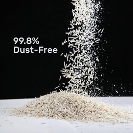 Purrify EcoFusion 3-Pack Tofu Cat Litter (8lb x3) – Plant-Based Formula with Corn, 99.8% Dust-Free, Flushable, Easy to Scoop, Hypoallergenic and Ideal for Multi-Cat Homes, Free Scratcher Inside