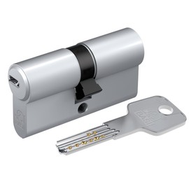 BASI BM Lock Cylinder, Keyed Alike and Freely Combinable, Many Lengths Available, Reversible Key, Profile Cylinder for Home and Home, Double Cylinder A: 30 mm, W: 30 mm
