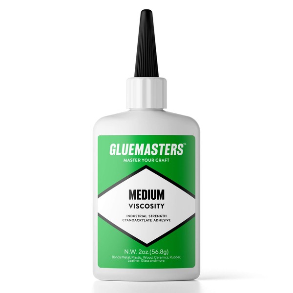 Professional Grade Cyanoacrylate (CA) Super Glue by GLUE MASTERS -