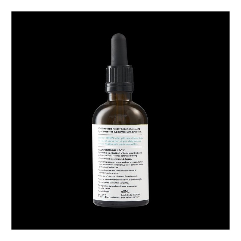 Beauty Dropz Niacinamide Edible Skincare 60ml