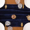 Socomi 4pcs Navy Blue Velvet Table Runner Christmas Cloth Decor