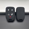 TANDRIVE 2PCS Silicone Key Fob Cover for 2023-2019 Chevy Silverado
