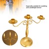 Candle Stand Durable Exquisite Meticulous Elegant Design Convenient Fixation Home