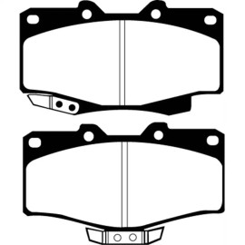 EBC DP6807 fits Toyota 90-91 4 Runner 2.4 Greenstuff Front Brake Pads