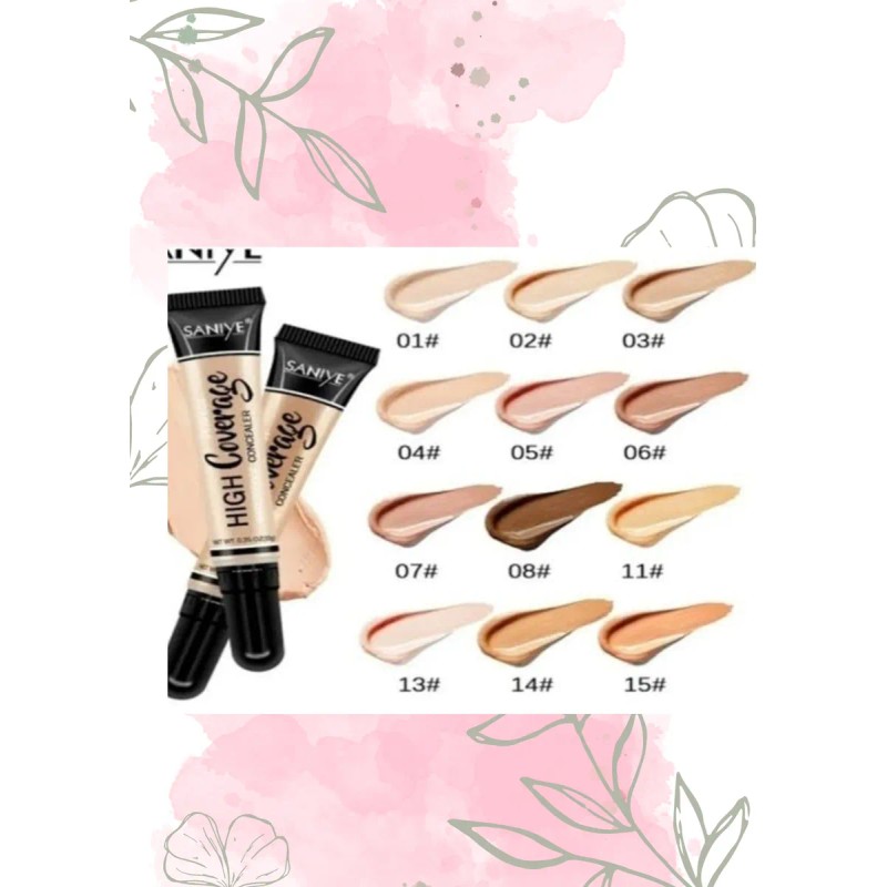 Corrector Liquido Saniye High Coverage Todos Los Tonos