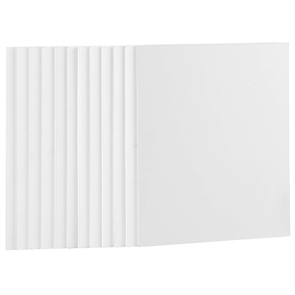 Artlicious Gesso Boards 12 Pack - 8X10 Art Boards for Painting