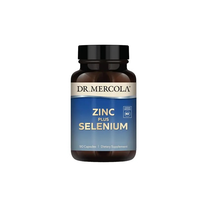 Dr. Mercola Zinc Plus Selenium 90 Cpsulas Sin Sabor