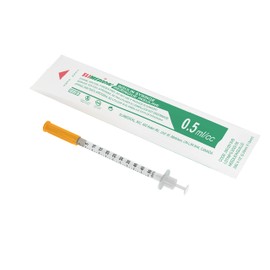 Elimedical Veterinary Use Syringe U-100 0.5ml 29G x 1/2" 100PC 05V2913VB