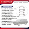 Magimaker 4Pcs Front ＆ Rear Driver Passenger Side Inner Roof