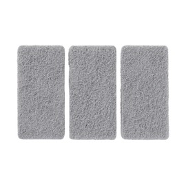 MUJI 12975038 Urethane Foam Three-Layer Sponge 2.4 x 4.7 x 1.4 inches (6 x 12 x 3.5 cm), Gray, Pack of 3