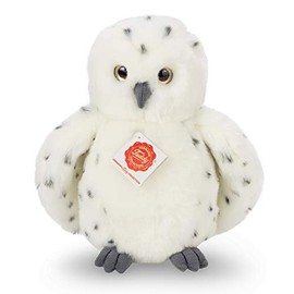 Teddy Hermann 94164 Snow Owl Cuddly Toy with Recycled Filling 20 cm