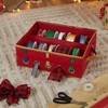 Simplify Gift Wrapping and Ribbon Storage Organizer Box | Fits