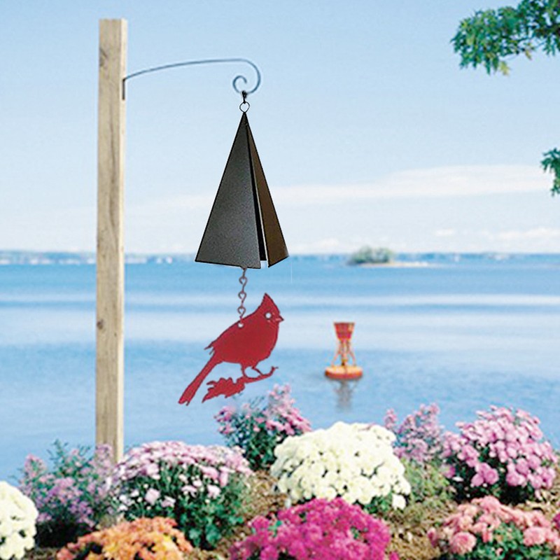 3 Tone Wind Bell with Compass Rose Wind Chime Catcher