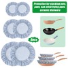 WUBOECE Pot and Pan Protectors for Stacking 6 PCS (8"