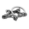 ArtemisClassic Classic Star Carabiner Keychain, Keyring, ACK0052, Silver Accessories, Men's,