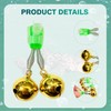 ELEHUA Anti-Drop Large Yellow Copper Fishing Rod Alarm Bells –