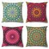 Artscope Cozy Cushion Covers, Pack of 4 Soft Velvet Mandala