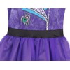 WonderBabe Evie Descendants Costumes for Girls Princess Tulle Short Sleeve