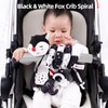 Koty Car Seat Toys, Infant Baby Spiral Plush Activity Hanging