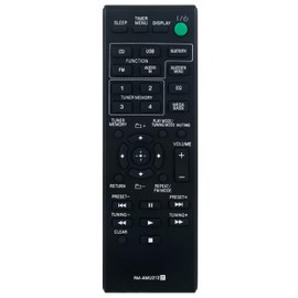 RM-AMU212 Remote Control Replacement Applicable for Sony Hi-Fi Audio System CMT-SBT20 CMT-X3CD SS-SBT20 HCD-SBT20 CMTSBT20 CMTX3CD SSSBT20 HCDSBT20