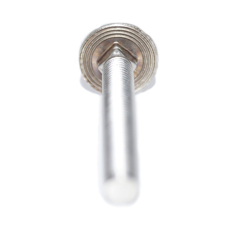 Carriage Bolts M8 x 60/60 Pack of 6 Round-Head Screws