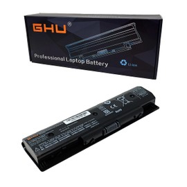 GHU New Battery PI06 PI06XL Compatible with HP Notebook HSTNN-LB4N HSTNN-UB4N HSTNN-LB4O PI09 PN 710416-001 710417-001 HSTNN-YB4N HSTNN-YB4O P106 PI06 PI06XL PI09 58WH 5200mAH 10.8v11.1v
