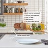 Shackcom Clear Contact Paper Roll Self-Adhesive Kitchen Backsplash Wall Protector