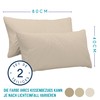 Dreamzie Pillowcases, 40 x 80 cm (Set of 2), 100%