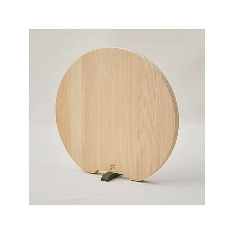 Spacious Space Harumi Kurihara Wooden Round Cutting Board, Small, W24A00453121
