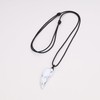 COAI Men's Surfer Necklace with Pointed Pendant, howlite, Howlite