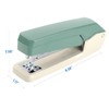 Deli/EZWORK Swing-Arm Swivel Stapler, 25 Sheets Capacity, 360 Degree Rotate