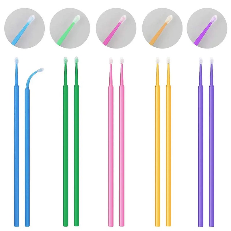 BOULTON Micro Brushes – Pack of 100 – Disposable Micropore