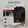 Black+Decker 1,500-Watt Electric Personal Ceramic Space Heater BHDC201