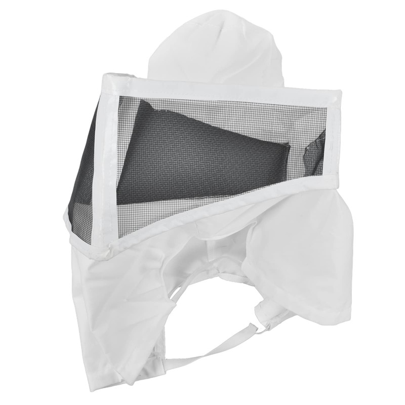 Beekeeper Hat, Beekeeper Protection Hat, Breathable Mesh Contraction Design, White