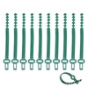 huoanpo 10PCS 25cm Interlocking Tree Support Strap with Buckle -