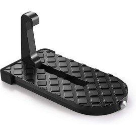 DODOLOOK Car Doorstep - Vehicle U Hanging Doorstep Car Roof Doorstep Slam Latch Folding Ladder Fit Foldable Roof Rack Stand Pedal Access