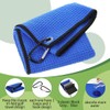 3Pack Golf Towels, Golf Towel for Bags with Clip and