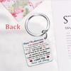 FALOGI 11th Wedding Anniversary Keyring for Wife, Happy 11th Anniversary
