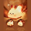 generic Adornos De Luz Nocturna Pequeños De Conejo De Cara