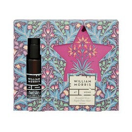 William Morris At Home, Night Time Ceramic Star and Pillow Mist 30ml, Travel Size and Vegan Friendly, Beauty Gift For Her, Christmas Stocking Filler