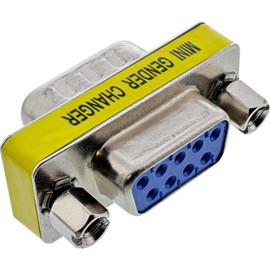 InLine® Mini Gender Changer, InLine®, 9 pin plug/socket