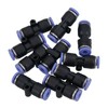4mm (OD) Pneumatic Air Straight Hose Pipe Tube Inline Push