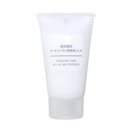 MUJI 76313403 All-in-One Serum Gel for Sensitive Skin Portable, 1.1 oz (30 g)