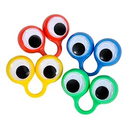 Rhode Island Novelty 2.25" Finger Eye Puppets