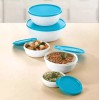 Betterware Set 5 Bowls Recipientes Contenedores De Refrigerador