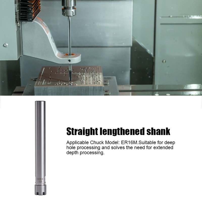 ER16M-150L Collet Chuck Holder Straight Shank CNC Milling Holder Extension